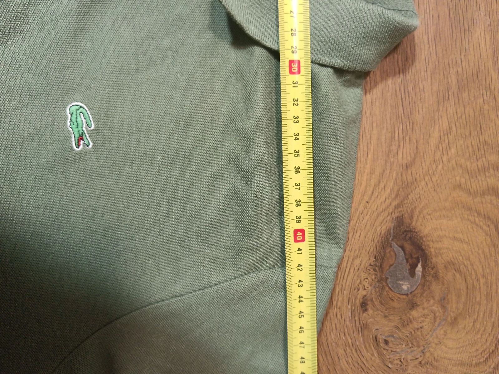 Lacoste Khaki Green Classic Polo Shirt - Talla S – photo 5